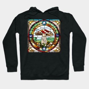 Canopy Mushroom Stained Glass Hoodie